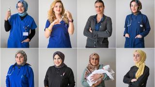 "Hayatın ilk anı"na tanıklık eden ebeler, anne ve bebek sağlığı için özveriyle görev yapıyor