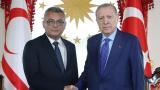 Cumhurbaşkanı Erdoğan, KKTC Cumhurbaşkanı Erhürman ile görüştü