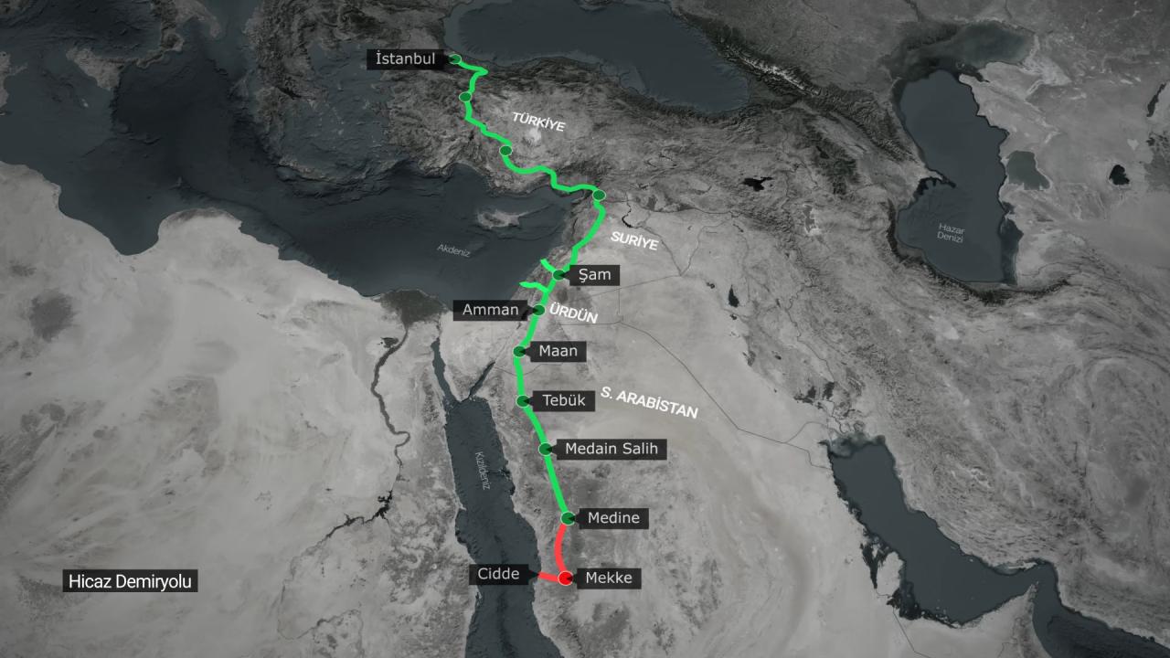 Suudi Arabistan: Türkiyeye uzanacak demir yolu için çalışmalar yıl sonuna kadar tamamlanacak
