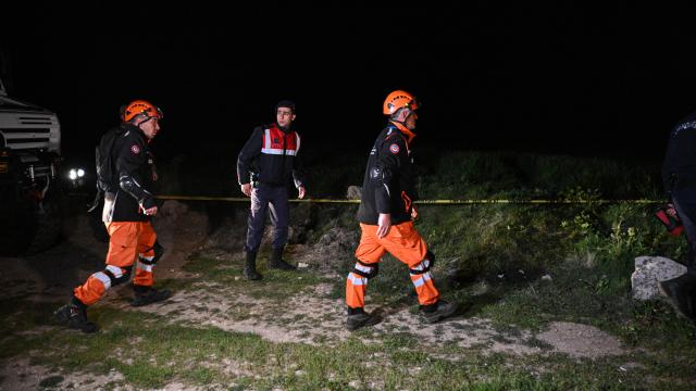 Ankara'da kaza kırıma uğrayan helikopterde incelemeler sürüyor