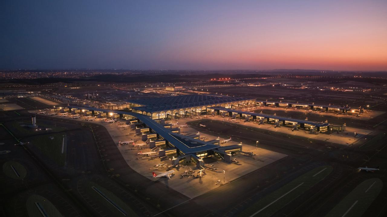 İstanbul Havalimanında üçlü pistle 50 bin ton karbon emisyonu önlendi