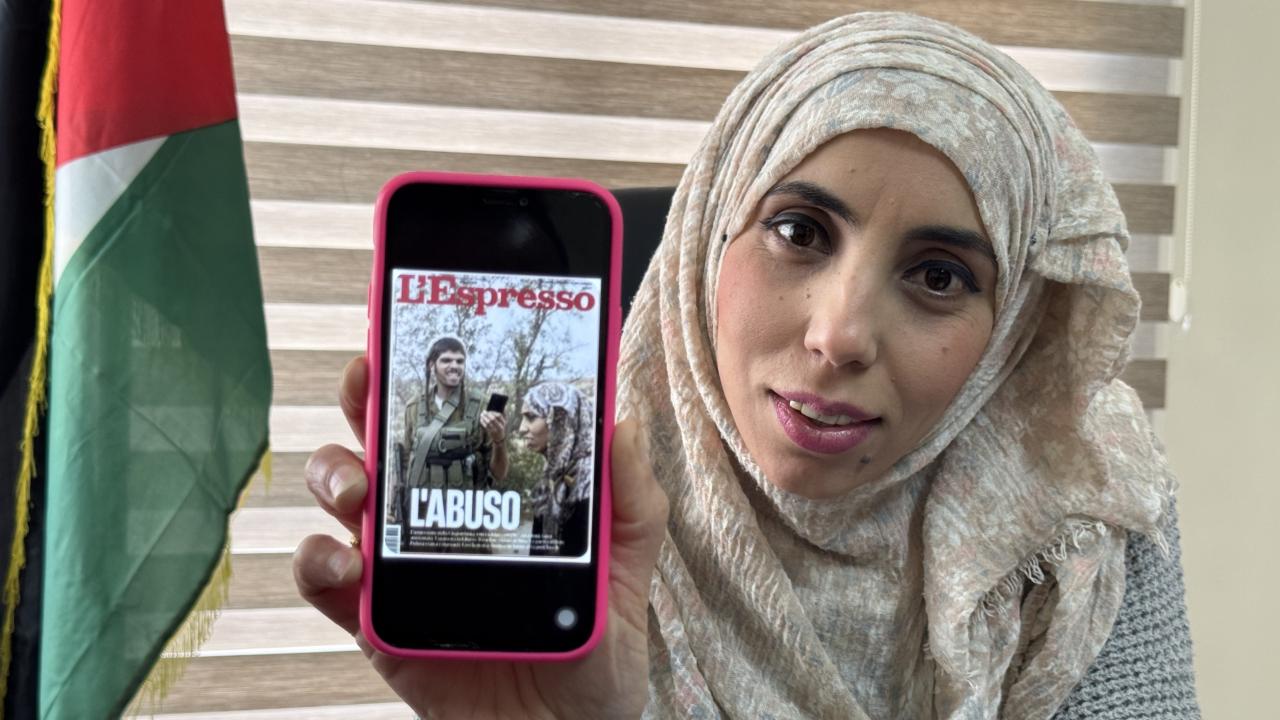 İtalyan dergisinin kapağındaki Filistinli avukat: Bu görüntü, sistemetik bir politikanın parçası