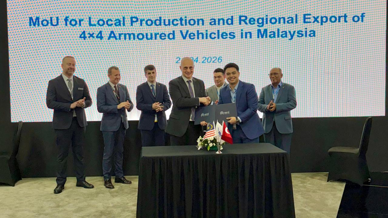 Türk zırhlıları için Malezya'da iş birliği anlaşması imzalandı