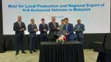Türk zırhlıları için Malezya'da iş birliği anlaşması imzalandı