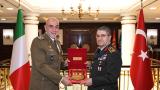 Orgeneral Bayraktaroğlu, İtalya Kara Kuvvetleri Komutanı'nı kabul etti