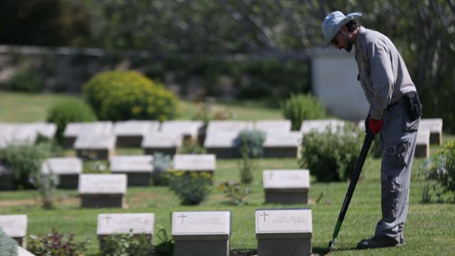 Gelibolu Yarımadası'ndaki yabancı ülkelerin anıt ve mezarlıkları 111. yıl törenlerine hazırlanıyor