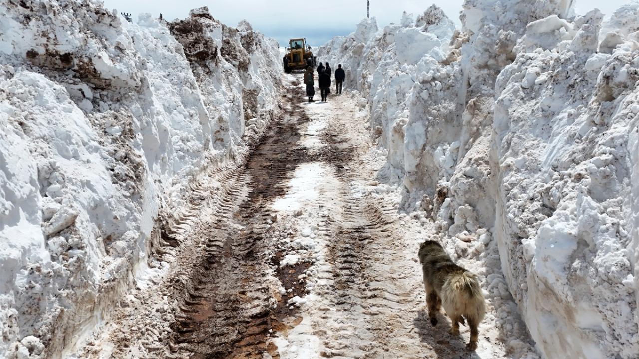 "Karın yüksekliği kepçenin boyunu aşıyor"