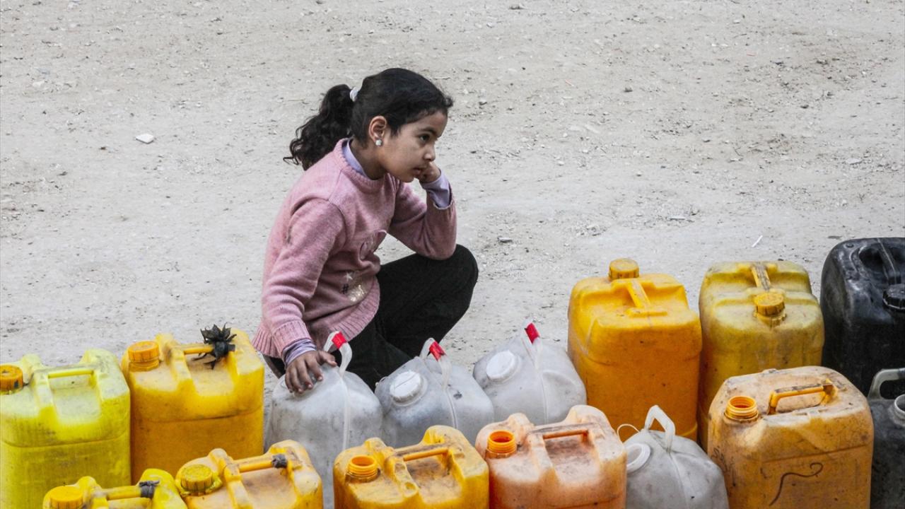 Gazze'de su krizi devam ediyor
