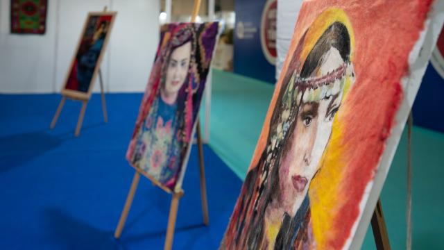 Keçe sanatı Antalya'da görücüye çıktı