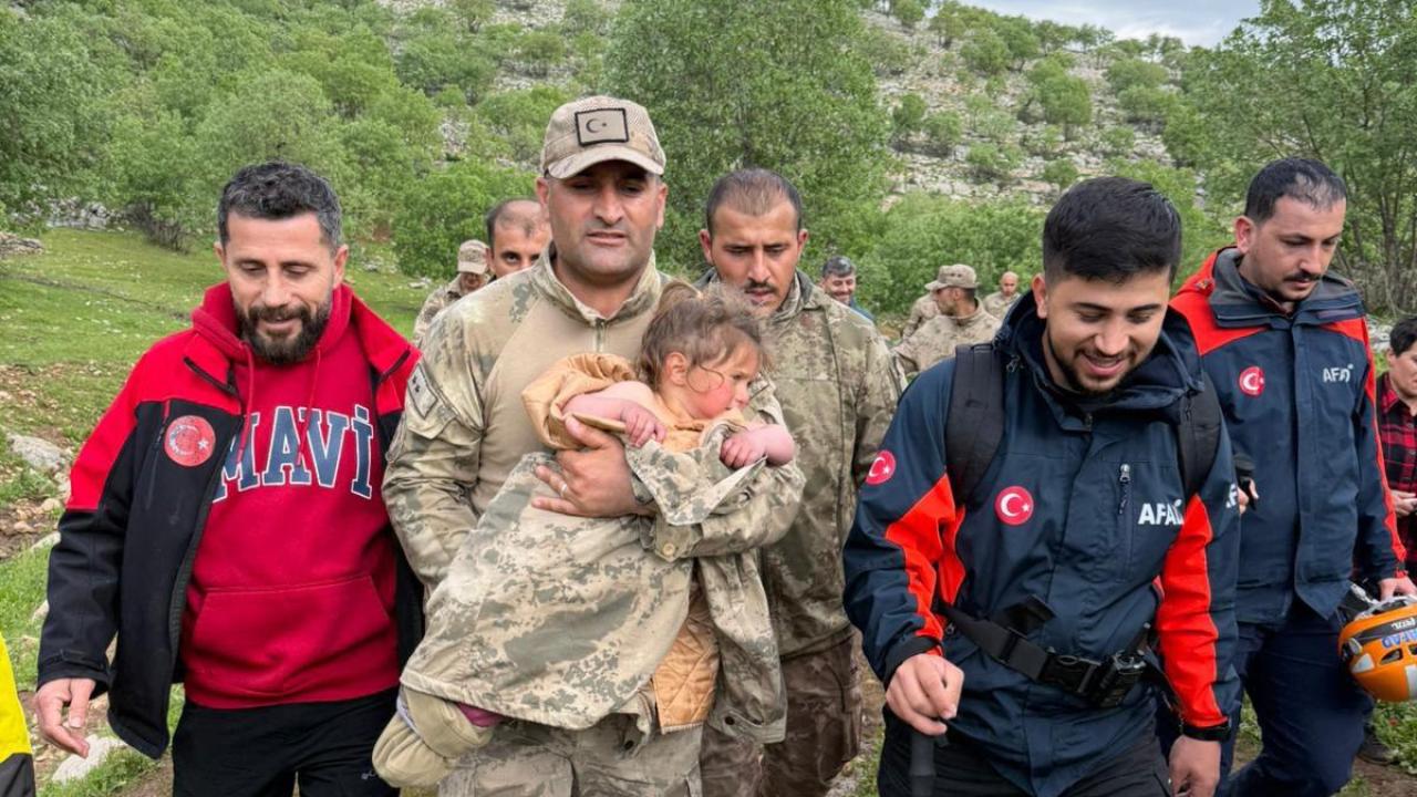Batman’da kaybolan 2,5 yaşındaki kız çocuğu bulundu