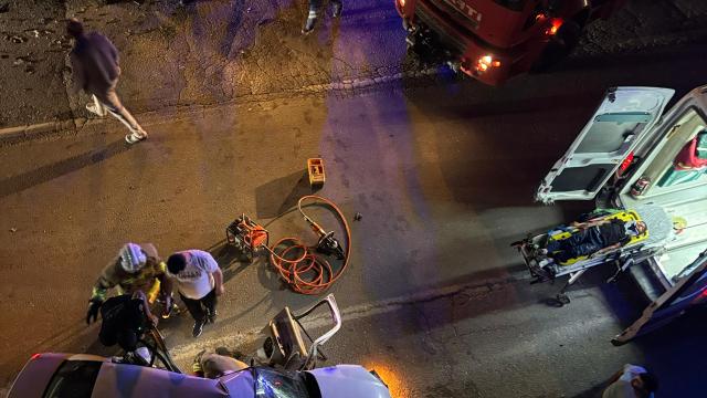 Two cars collided in Hatay: 7 people were injured, 2 of them seriously