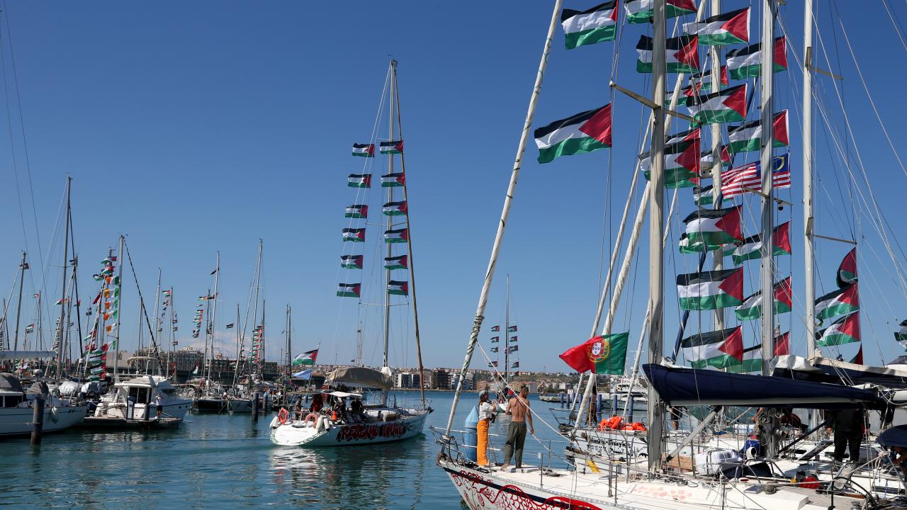Türkiye dahil 11 ülkeden İsrail'in Küresel Sumud Filosu'na düzenlediği saldırılara tepki