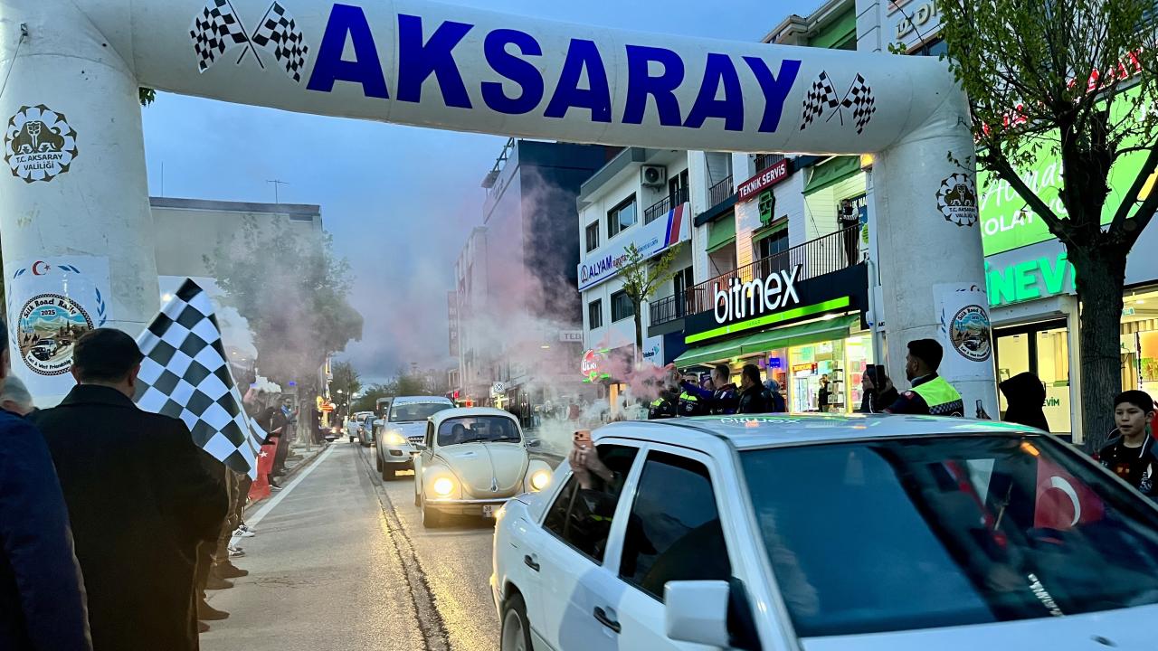 DoğuBatı Dostluk ve İpek Yolu Rallisi'nin Aksaray etabı başladı