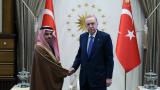 Cumhurbaşkanı Erdoğan, Suudi Arabistan Dışişleri Bakanı'nı kabul etti