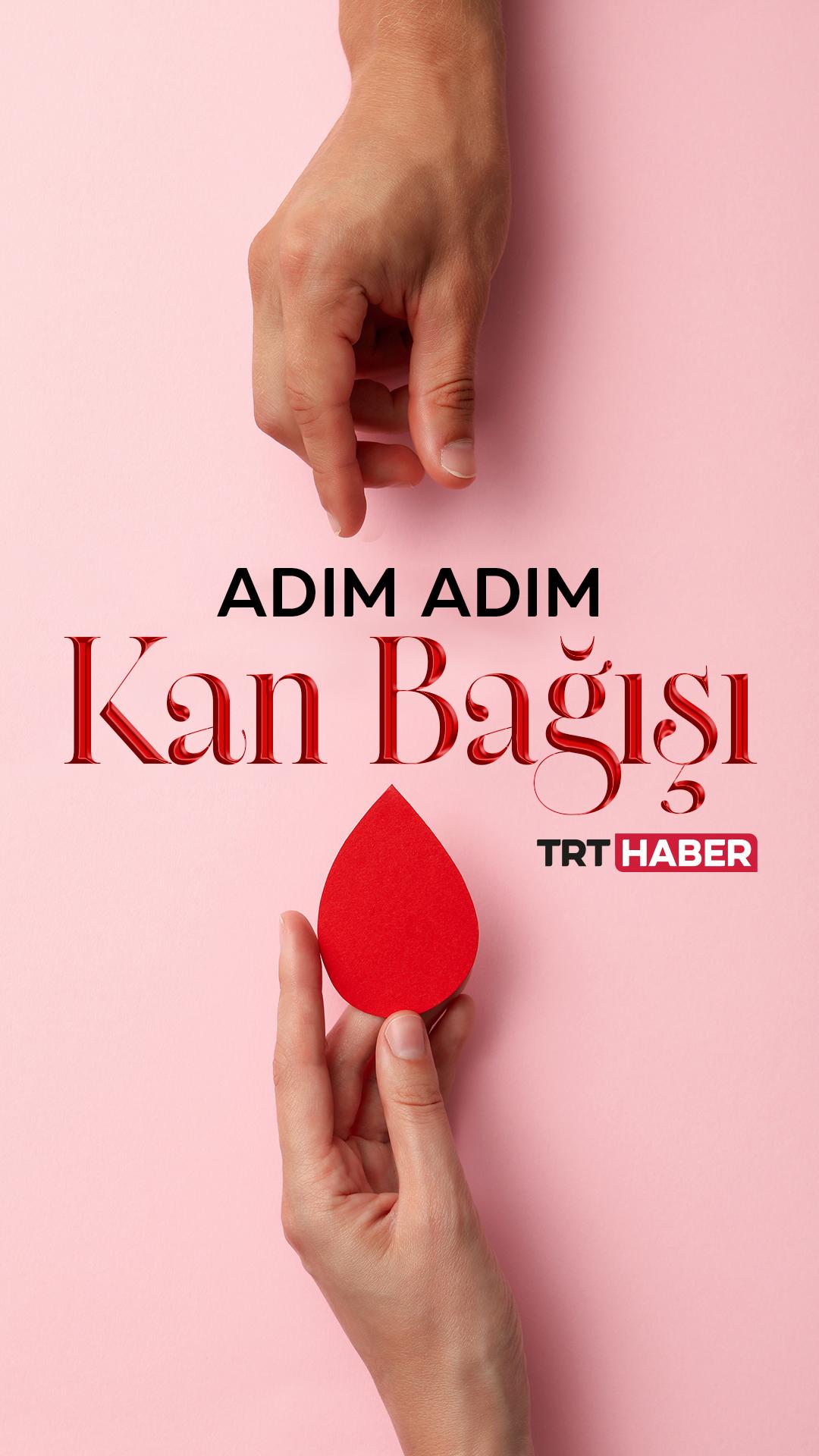 Adım adım kan bağışı
