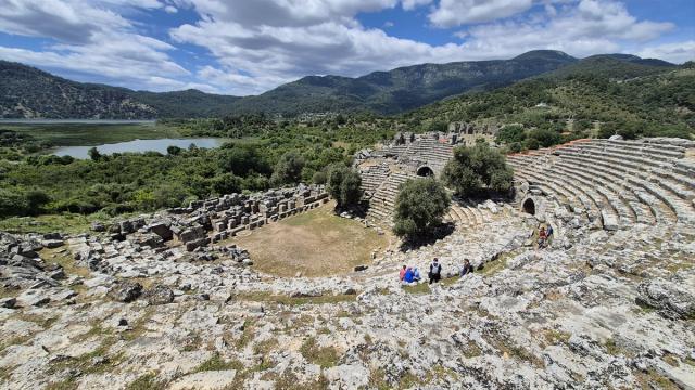 Kaunos Antik Kenti'nde, kazı çalışmaları 60 yıldır kesintisiz sürüyor