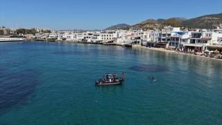 Bodrum'da dalgıçlar denizden 250 kilogram atık çıkardı