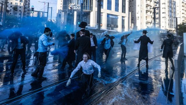 Zorunlu askerlik karşıtı Ultra Ortodoks Yahudiler, Kudüs'te protesto düzenledi