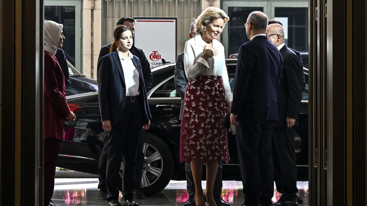 Belçika Kraliçesi Mathilde başkanlığındaki heyetin İstanbul programı