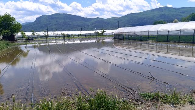 Amasya'da seralar ve tarım arazileri sular altında kaldı