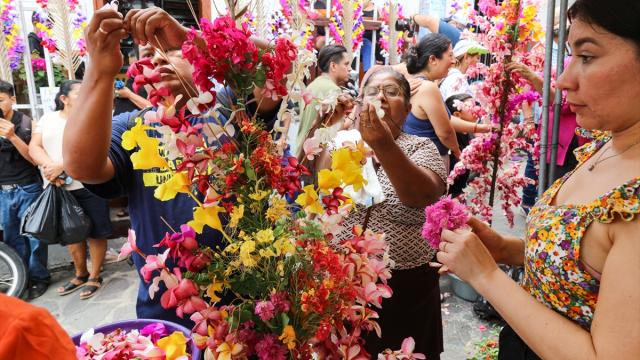 El Salvador’da Çiçek ve Palmiyeler Festivali kutlandı