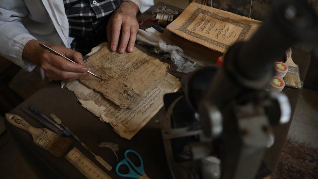 Halep'te Osmanlı belgeleri ve el yazmaları uzman ellerde korunuyor