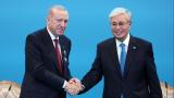 Cumhurbaşkanı Erdoğan'a Kazakistan'da devlet nişanı verildi