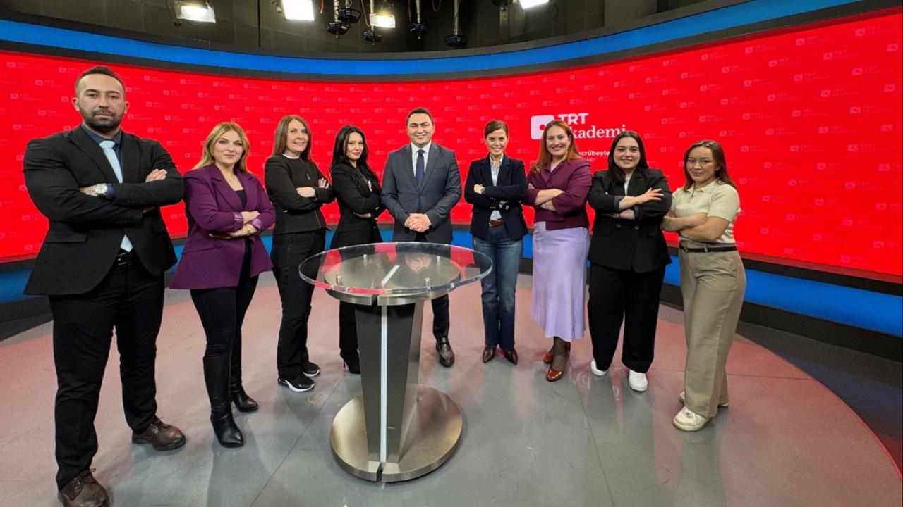 Kamera karşısında etkili iletişimin sırları TRT Akademi eğitiminde