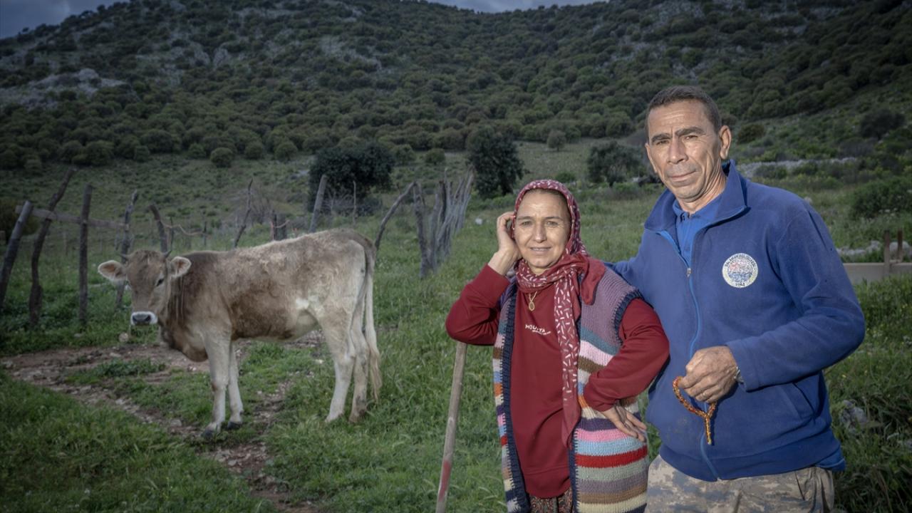 "Hayvanlarımızın arasında özel isimleri olan hayvanlar da var. Zeliş var mesela"