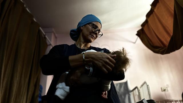 ABD'li hemşire Ellie Burgos, "insani görev" için yeniden Gazze'de
