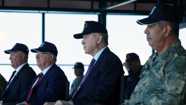 Cumhurbaşkanı Erdoğan, EFES-2026 Tatbikatı'nın seçkin gözlemci gününe katıldı