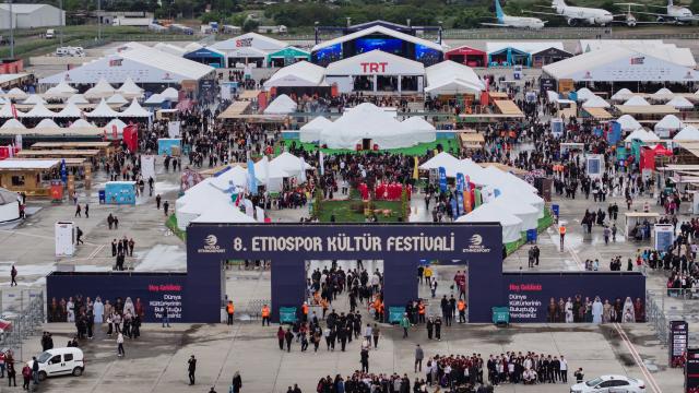8. Etnospor Kültür Festivali İstanbul'da başladı