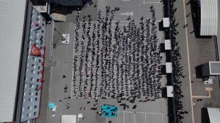 Aynı anda melodika çalan 985 öğrenci Guinness Rekorlar Kitabı'na girmeyi hedefliyor