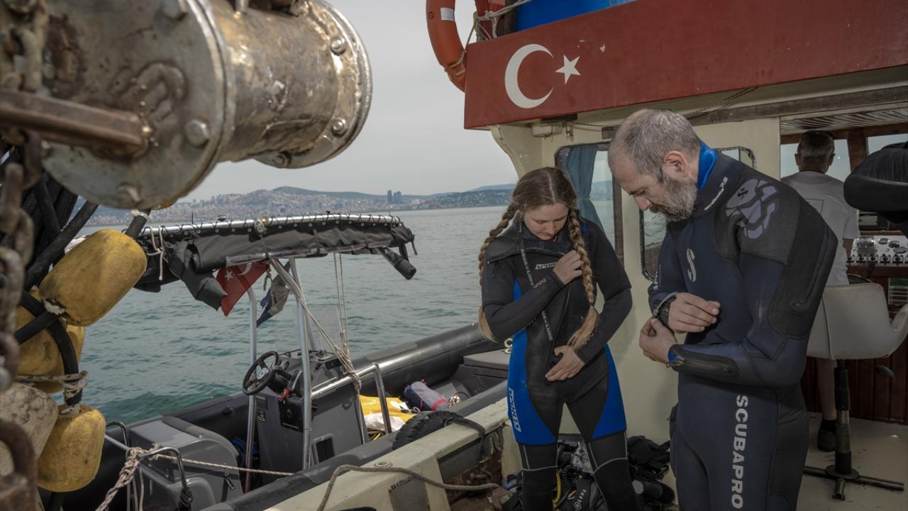 Ağlara takılmış çok sayıda deniz canlısı bulundu