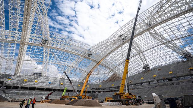 Başkent’in 51 bin kişilik yeni stadı açılışa hazırlanıyor
