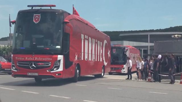 A Milli Futbol Takımı, Dünya Kupası hazırlıkları için ABD'ye gitti