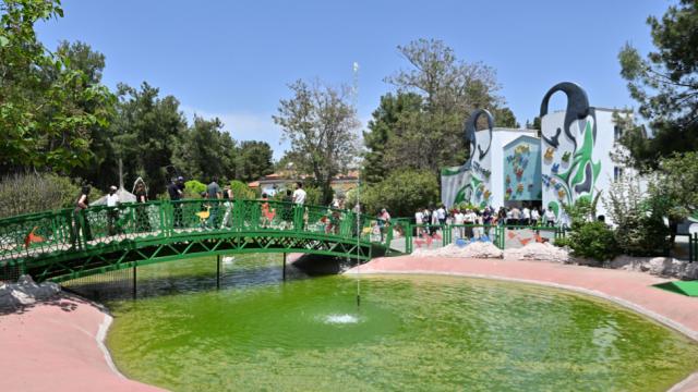 Gaziantep Doğal Yaşam Parkı'nda bayram yoğunluğu