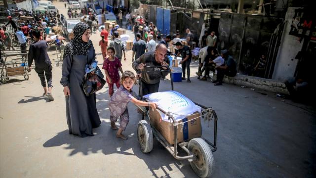 Dünya Gıda Programı (WFP), Gazze'de un ve gıda yardımında bulundu