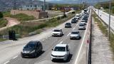 "Kilit kavşak" Kırıkkale'de bayram öncesi trafik yoğunluğu sürüyor