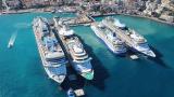 Kuşadası'na 4 kruvaziyerle 9 bini aşkın turist geldi