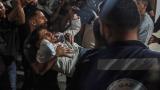 Katil İsrail'in Gazze'ye saldırısında 10 Filistinli yaralandı
