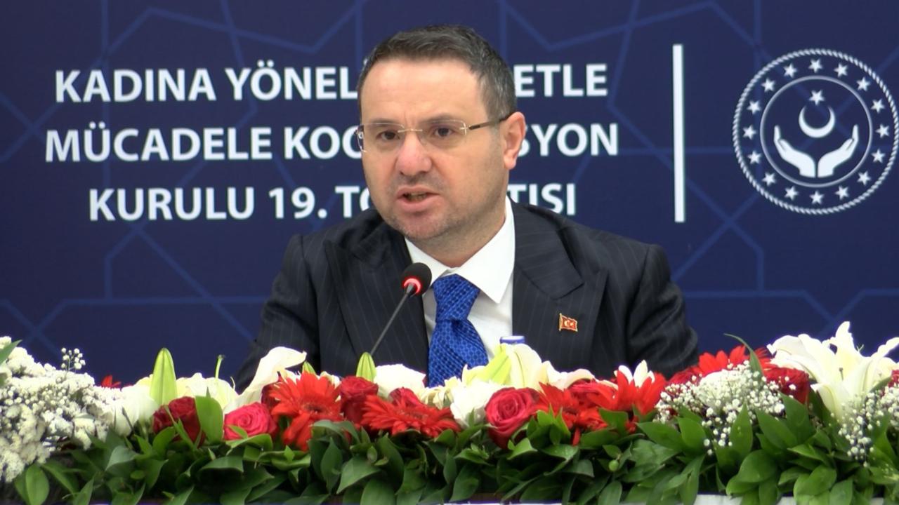 Bakan Gürlek: Tek bir kadının dahi şiddete maruz kalmasını k
