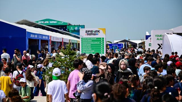 Sıfır Atık Festivali Atatürk Havalimanı'nda devam ediyor