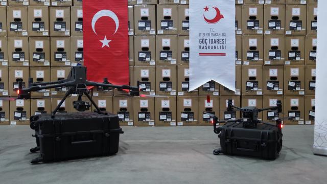 Hudut birliklerine 391 termal kameralı yeni nesil drone teslim edildi