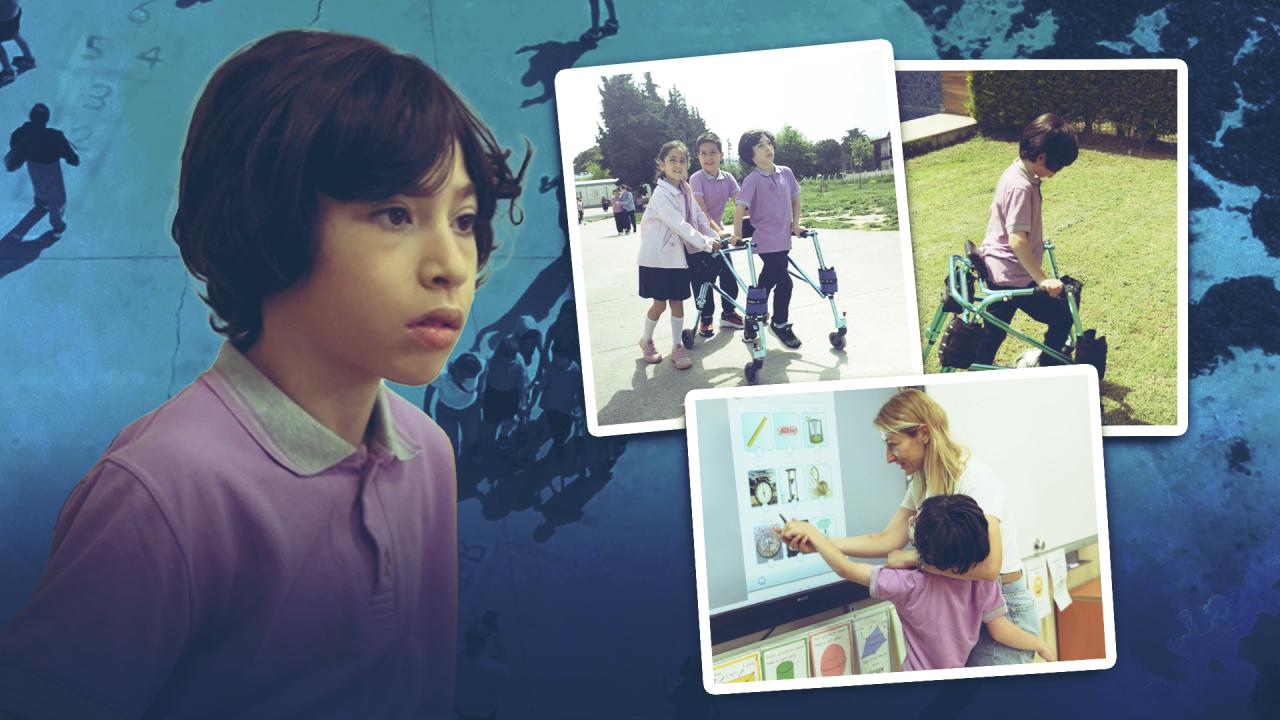 Serebral palsili Şükrü’nün ilham verici eğitim yolculuğu