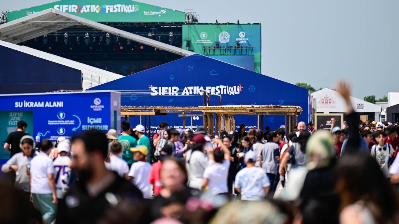 Sıfır Atık Festivali Atatürk Havalimanı’nda devam ediyor