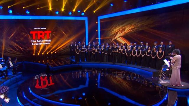 TRT TSM Personel Korosu sanatseverlere müzik ziyafeti sundu