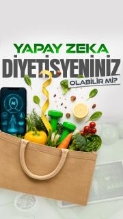 Yapay zeka diyetisyeniniz olabilir mi?