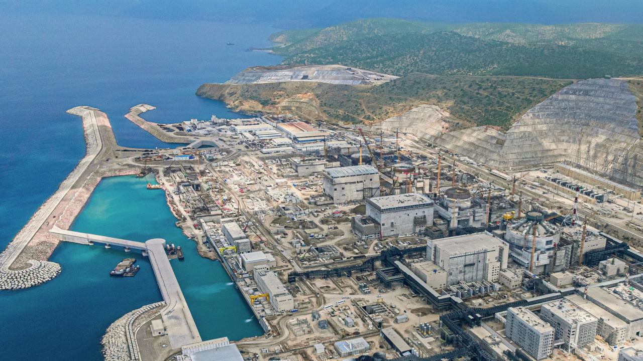 Akkuyu NGS'de boru hattı kaynağına başlandı