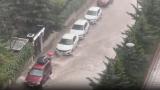Ankara'da dolu ve sağanak etkili oldu
